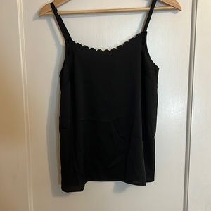 LOFT Silky Scalloped Top Cami